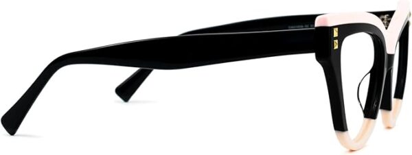 Stylish Oversize Cat-eye Blue Light Glasses for Women Anti Eyestrain Dry Eyes Eyewear Kornegay - Image 2